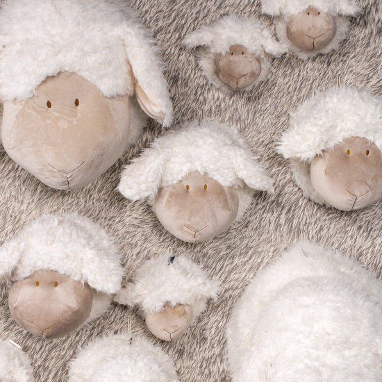 Trophée Peluche MURALE- S – MOUTON – Image 4