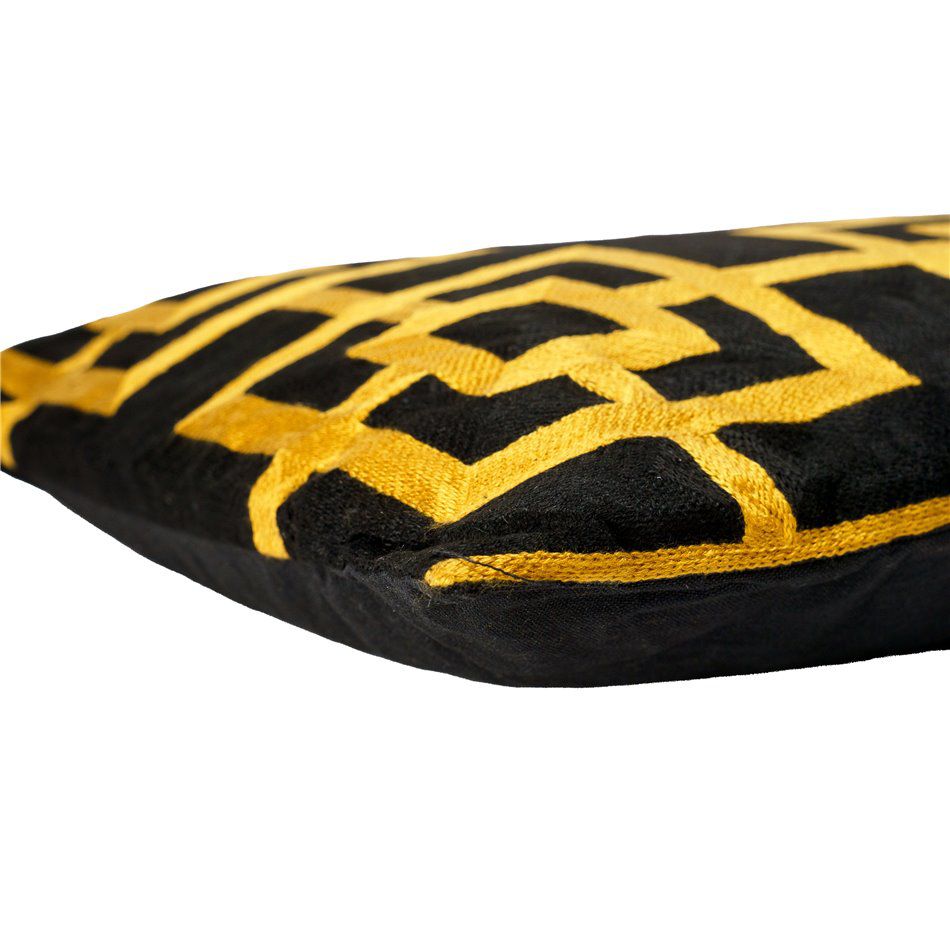 Coussin Rectangulaire Géométrique Gold ( 40 x 60 ) – Image 3