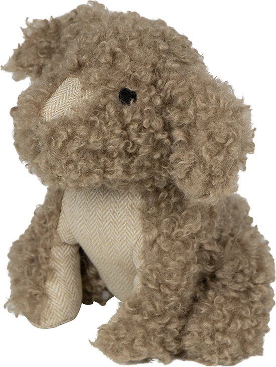 Butoir de Porte Chien Marron boucle – Image 2