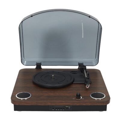 (NOUVEAUTÉ) Platine vinyle CMP HT2123 avec haut-parleurs intégrés 2 x 5 W et Bluetooth