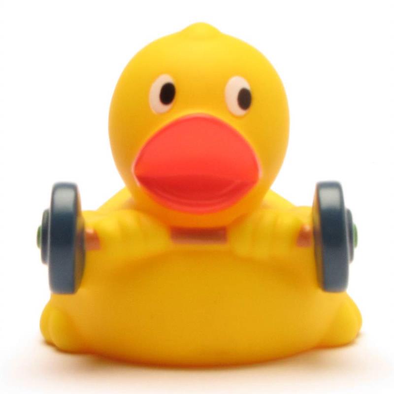 DuckShop - Canard en caoutchouc Haltérophile – Image 2