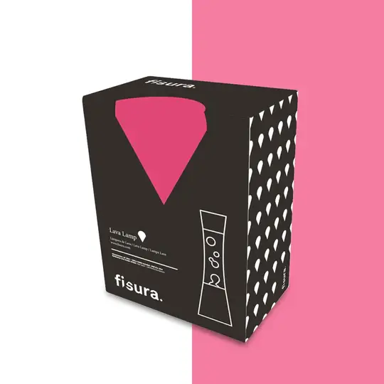 FISURA - Lampe à Lave Blanche & Paillettes Cœurs – Image 5