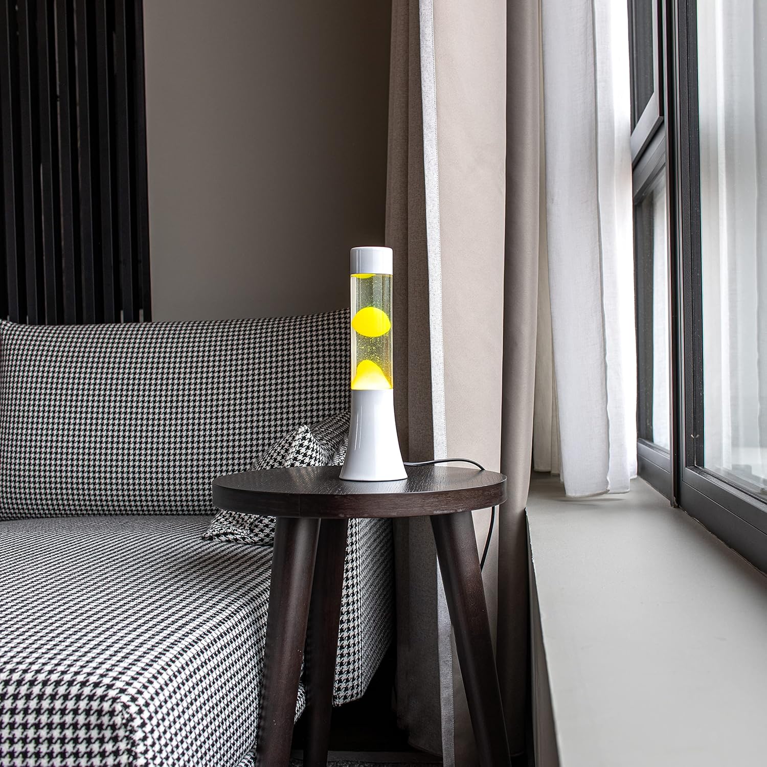 (NOUVEAUTÉ) FISURA - MINI Lampe à Lave JAUNE – Image 2