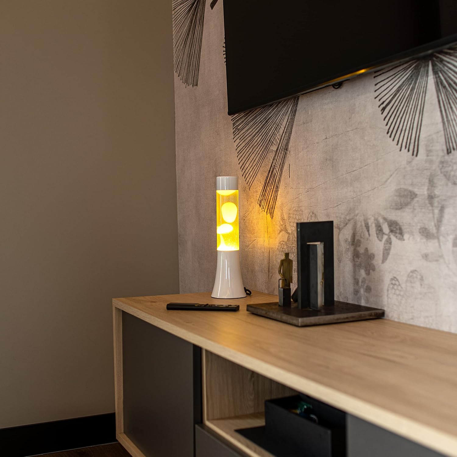 (NOUVEAUTÉ) FISURA - MINI Lampe à Lave JAUNE – Image 3