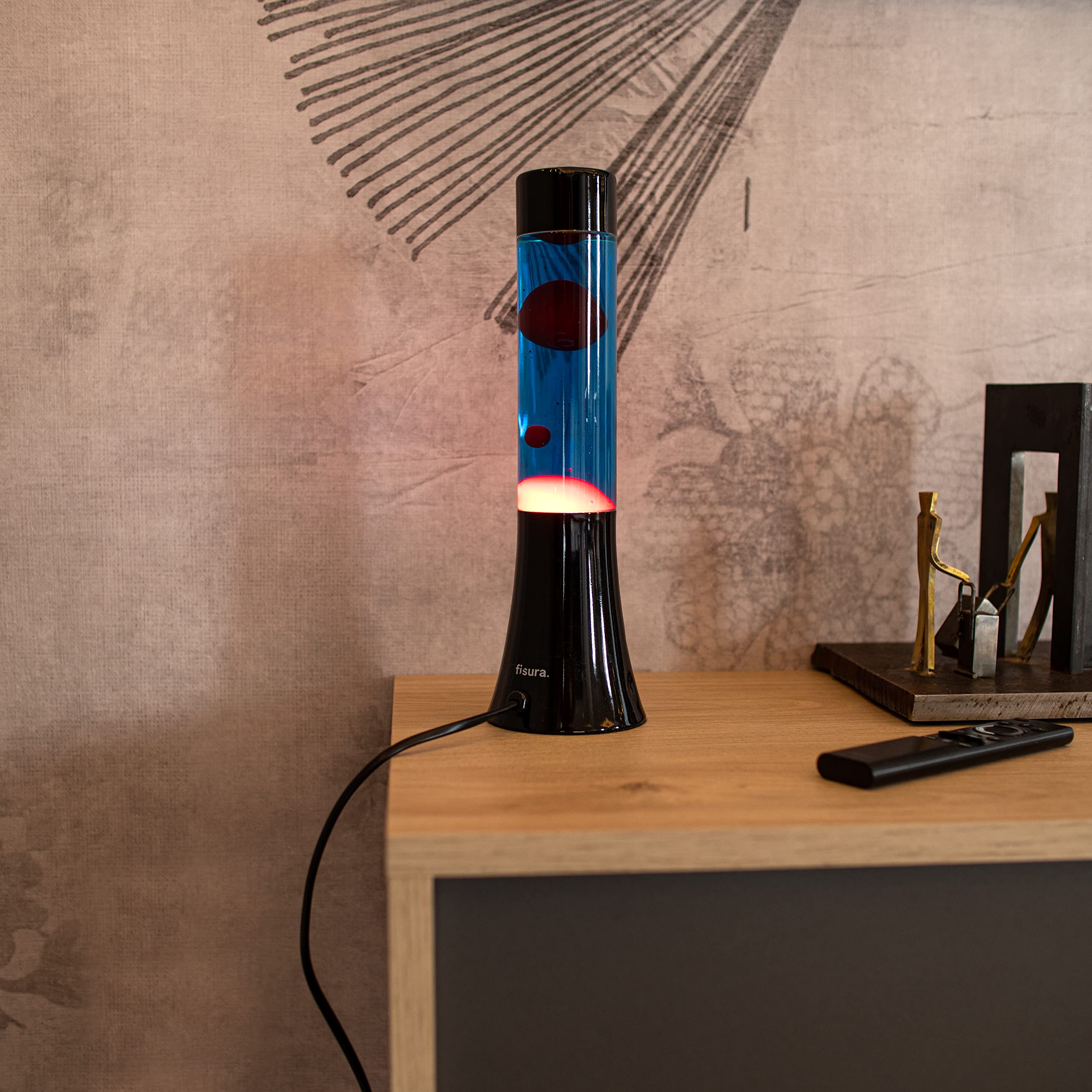 (NOUVEAUTÉ) FISURA - MINI Lampe à Lave ROUGE – Image 2