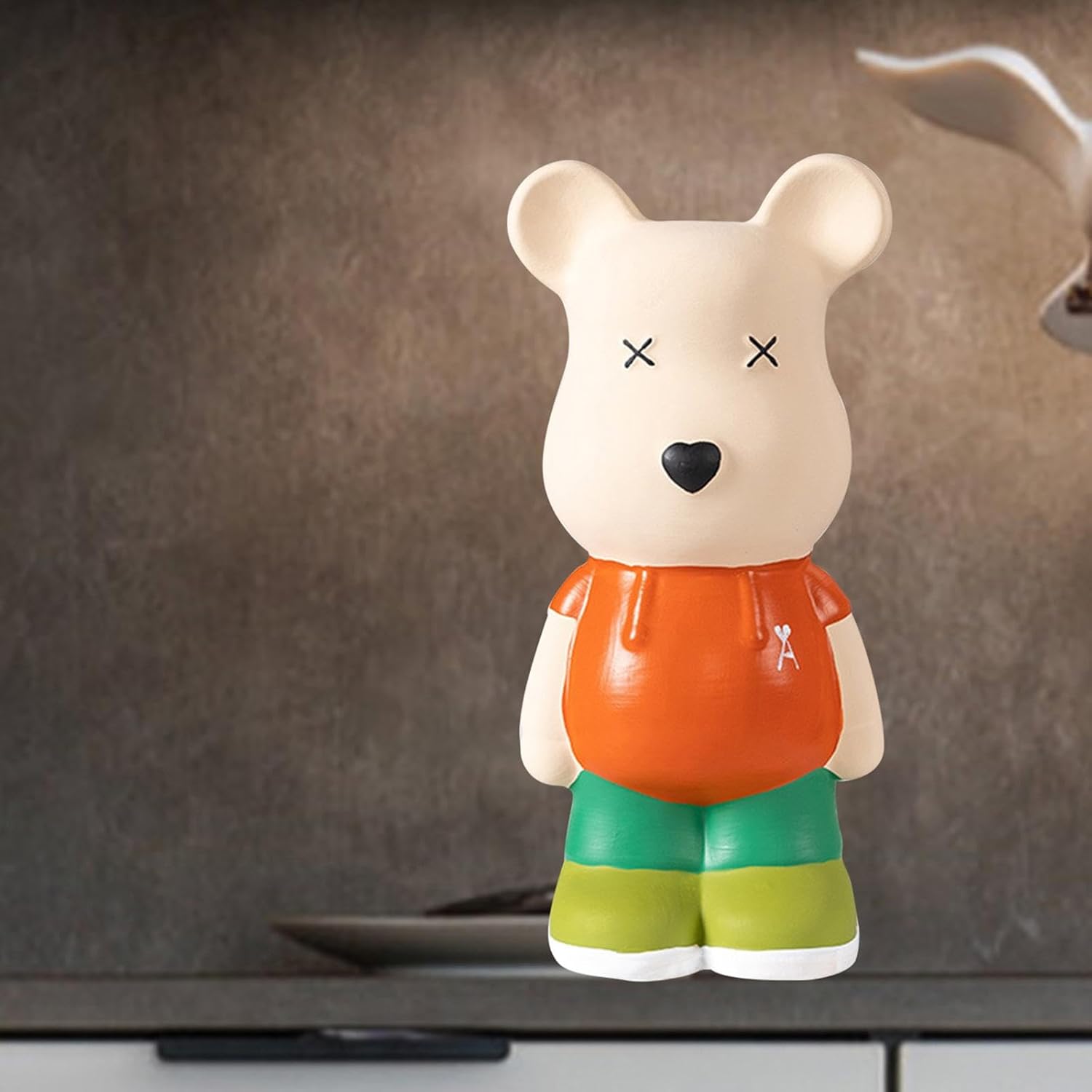 (NOUVEAUTÉ) Tirelire en céramique OURS Orange (Édition Limitée) – Image 3