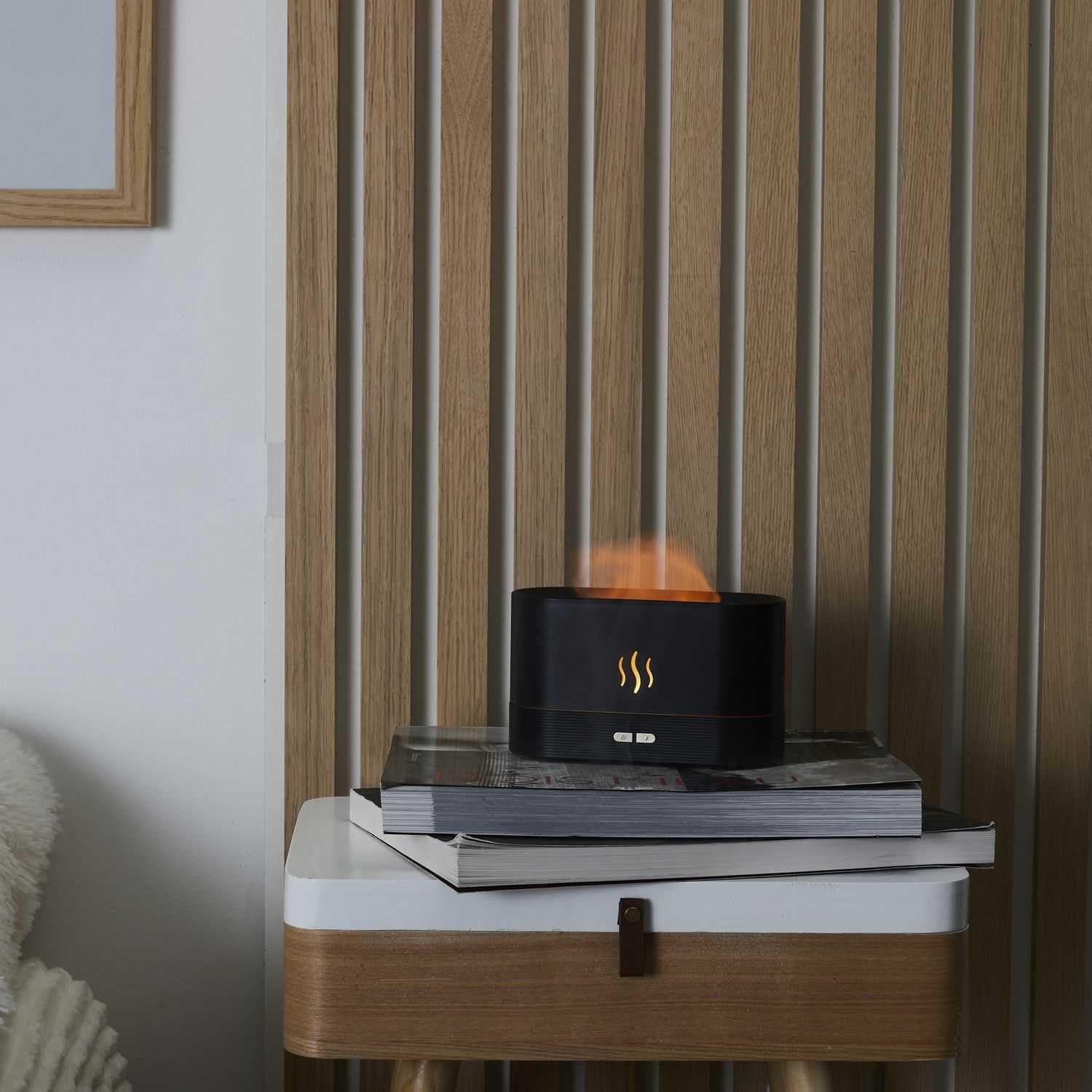 (NOUVEAUTÉ) Diffuseur LED Effet Flamme - Humidificateur d'air et Diffuseur de Senteurs – Image 10