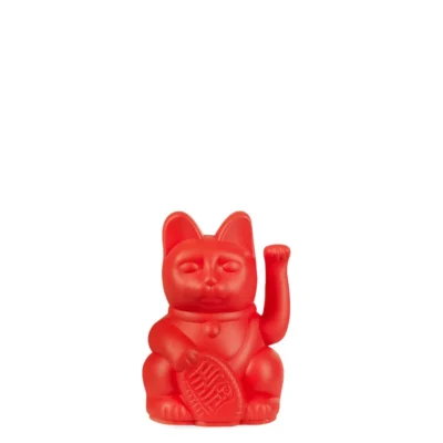 Lucky Cat Dark Rouge "Sincérité" - Maneki Neko MINI