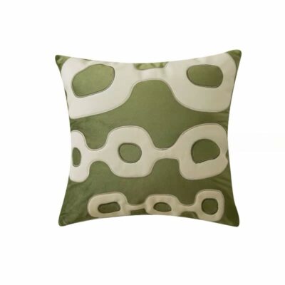 Coussin Français vintage antique style Pacifique Sud broder ( 40 x 40 )