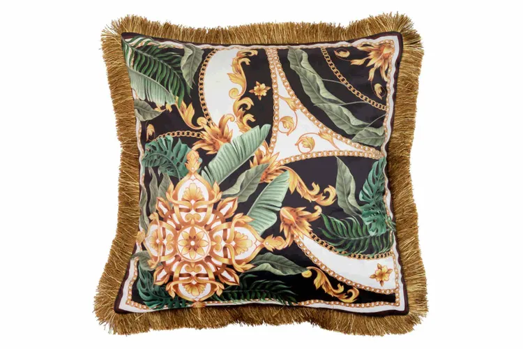 Coussin Luxe Baroque Gold à Plumes ( 45 x 45 ) - (Édition Limitée) – Image 2