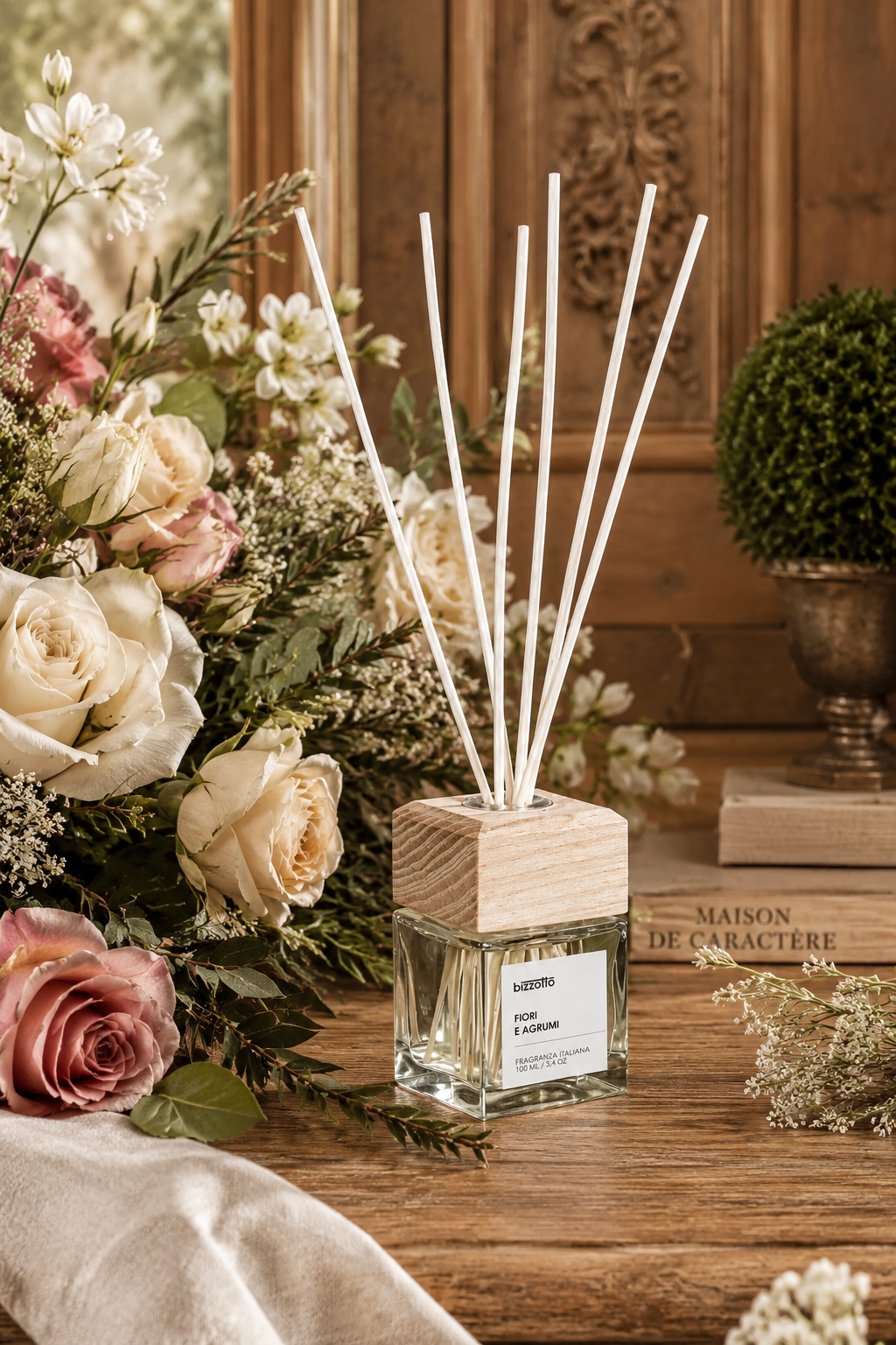 (NOUVEAUTÉ) BIZZOTTO Diffuseur Fleurs & Agrumes (500ml) - (Édition Limitée)