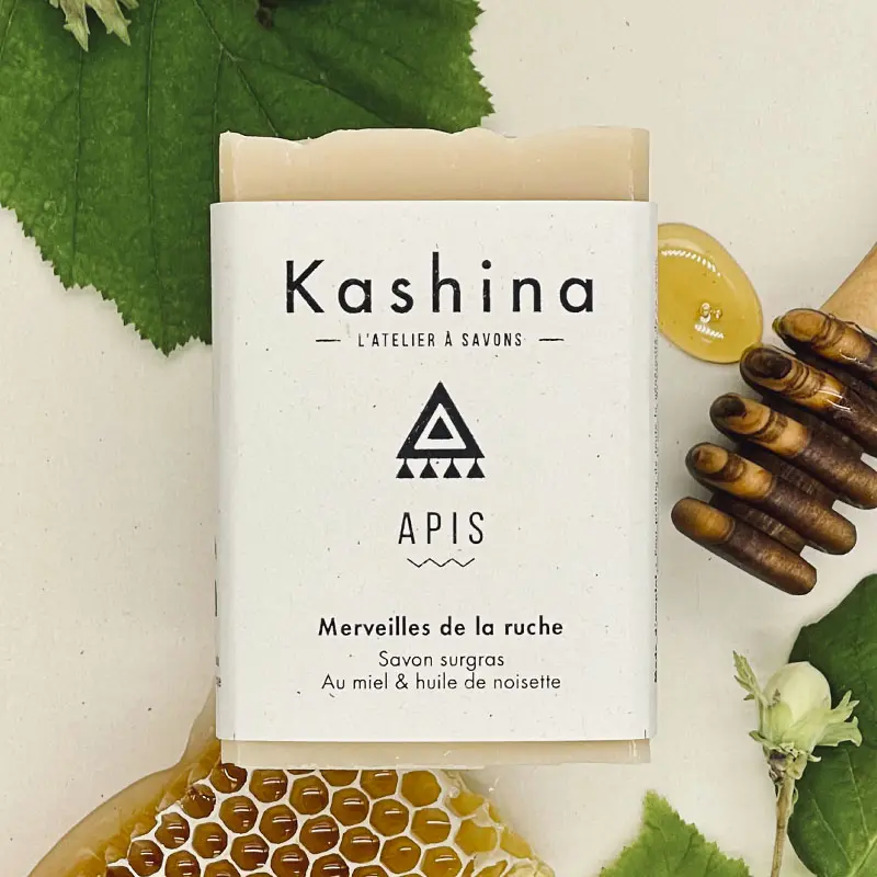 (NOUVEAUTÉ) Savon surgras - APIS - Merveilles de la ruche - (Kashina)