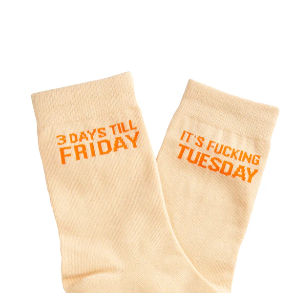 FISURA - Chaussettes Originales « Fucking Week » – Pack de 5 Paires – Image 3