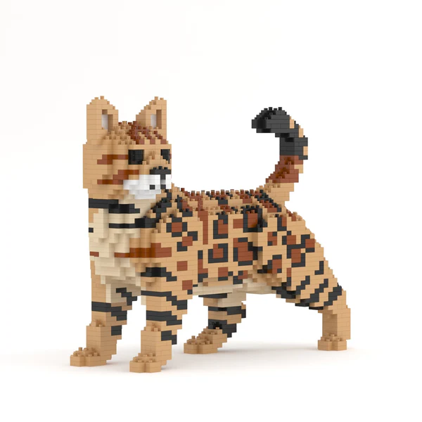 JEKCA - Bengal Cat (4 en 1) brun – Image 16