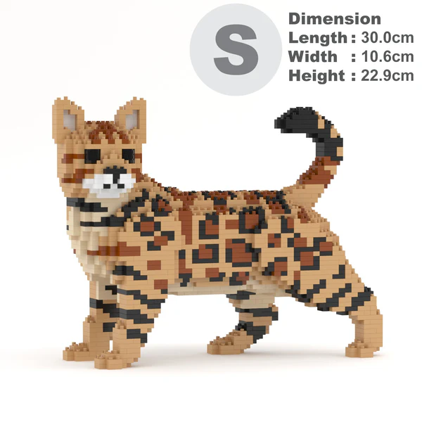 JEKCA - Bengal Cat (4 en 1) brun – Image 15