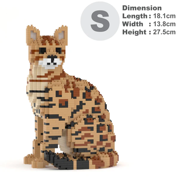 JEKCA - Bengal Cat (4 en 1) brun – Image 10